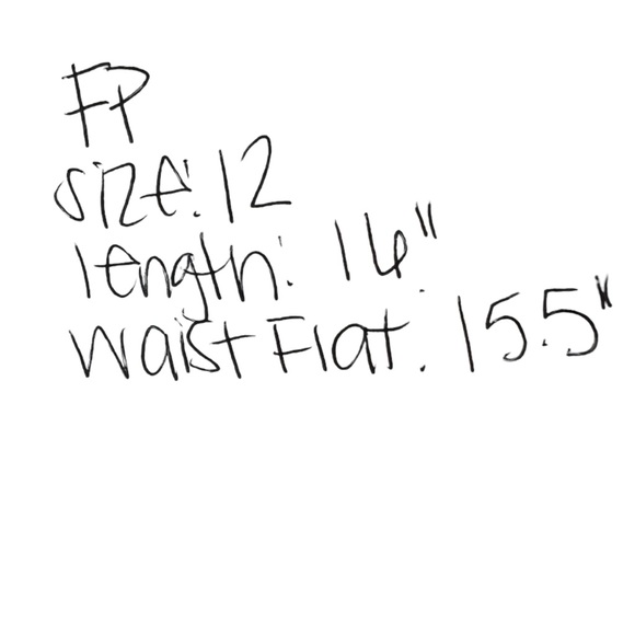 Free People Brown Corduroy Mini Skirt Size 12 - Picture 10 of 10